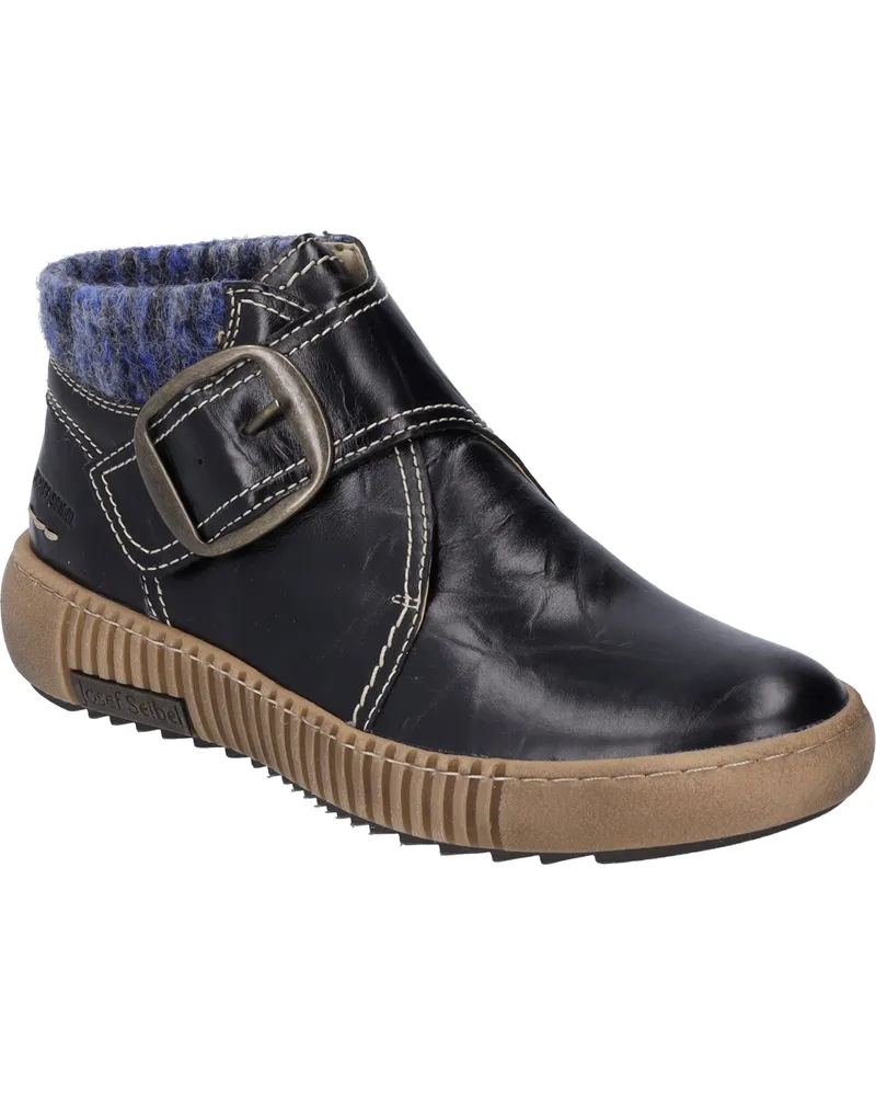 Josef Seibel Damen Stiefelette Maren 25 in schwarz-kombi Schwarz