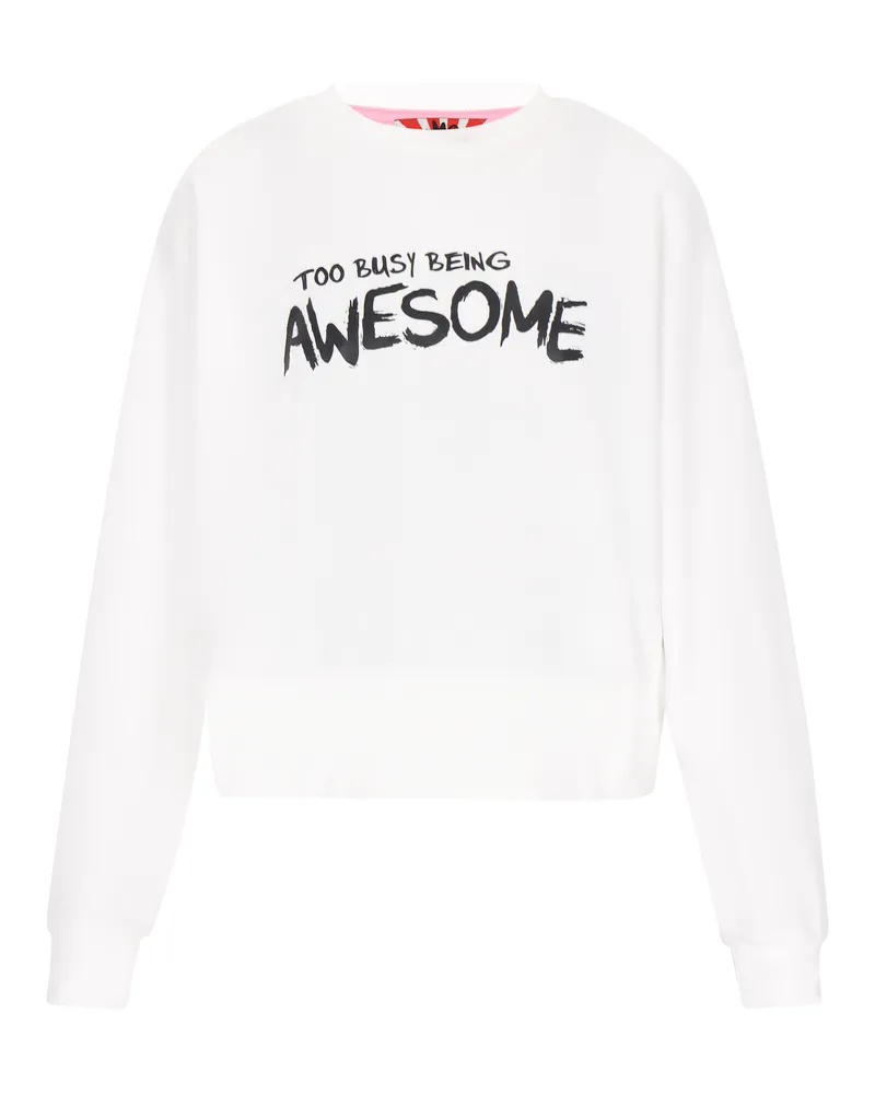 My Mo Sweatshirt Frauen Weiß Weiß