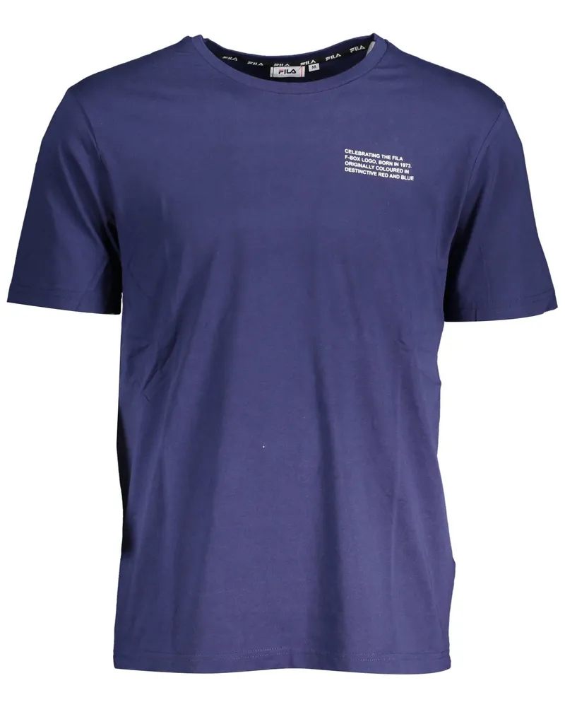 Fila Fbox Logo T‑Shirt mit Rundhals und kurzen Ärmeln - Lila Lila