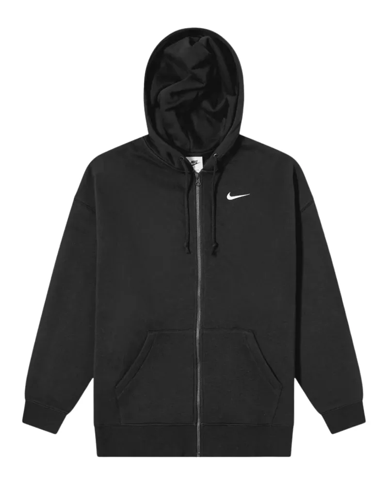 Nike Essentials Oversized Full-Zip Hoodie - Schwarz Schwarz