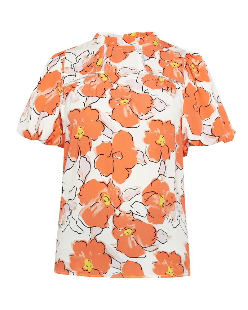 Usha Bluse Frauen orange Orange