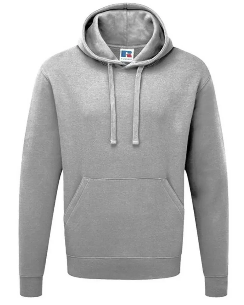 Russell Athletic Russell Colour Herren-Kapuzen-Sweatshirt / Hoodie (Light Oxford Grau