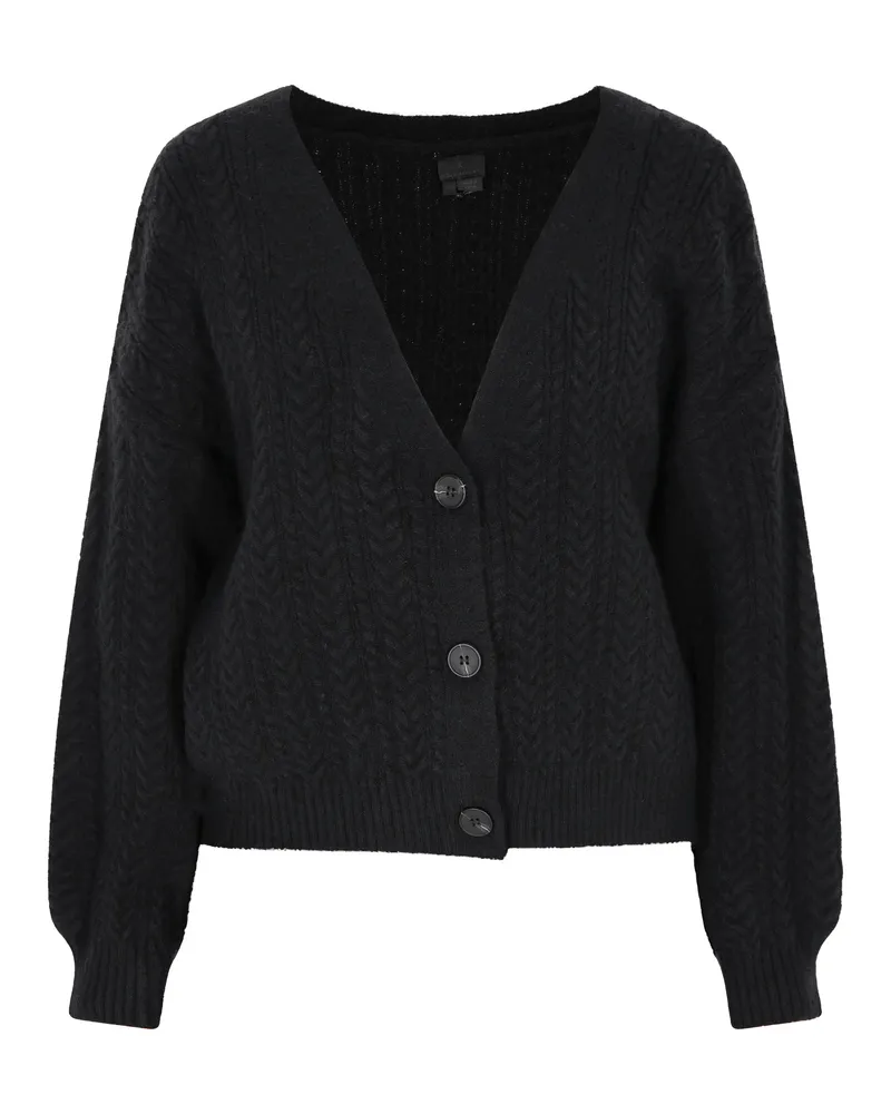 DreiMaster Cardigan Damen Schwarz Schwarz