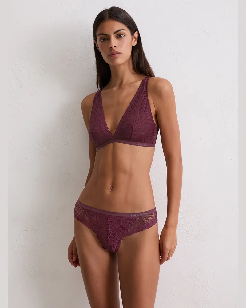 Marc O'Polo Bralette Timeless Lace Mehrfarbig