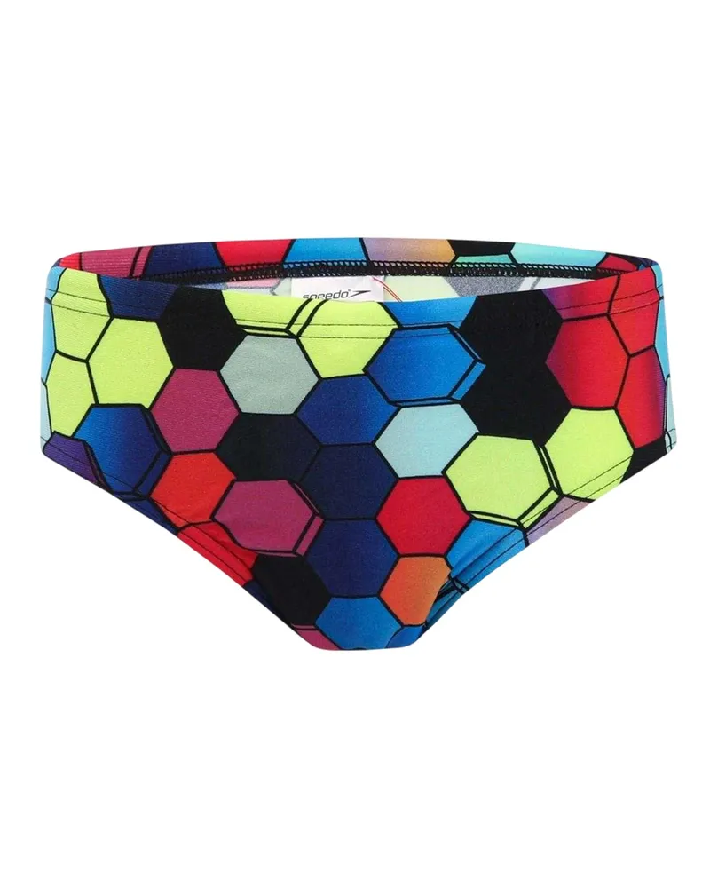 Speedo Schwimmshorts für Herren, vollständige Abdeckung (Bunt Grün