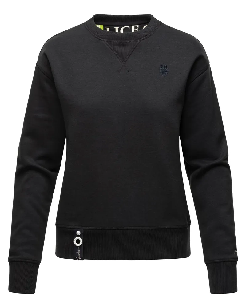 NAVAHOO Damen Hoodie Zuckerschnecke – Kuschelig & Stylisch Blau