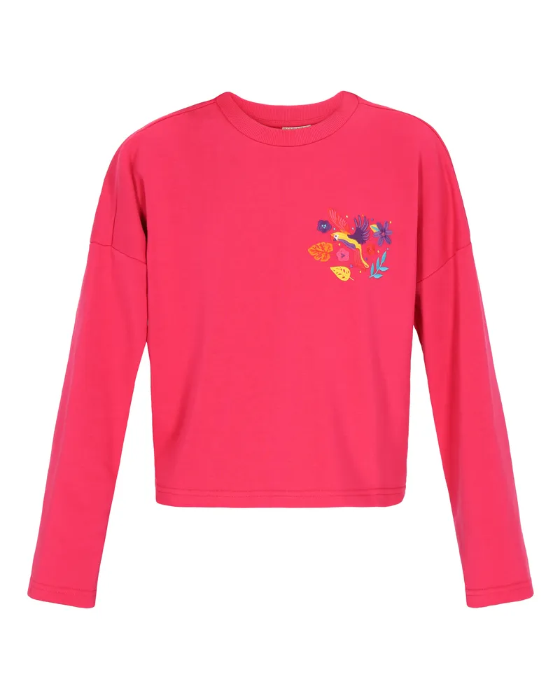 IZIA Sweatshirt Frauen Fuchsie Fuchsia