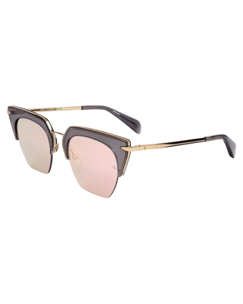 Rag & Bone RNB1007/S FT3 Sonnenbrille Gold