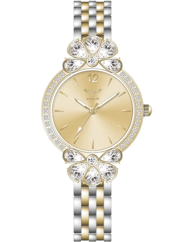 Invicta Wildflower 69105 Damenuhr - 30mm Gold