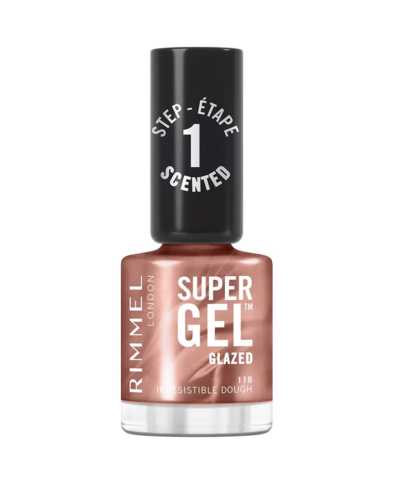 Rimmel London Super Gel Nagellack #118 – Irresistible Dough, 12 Ml 