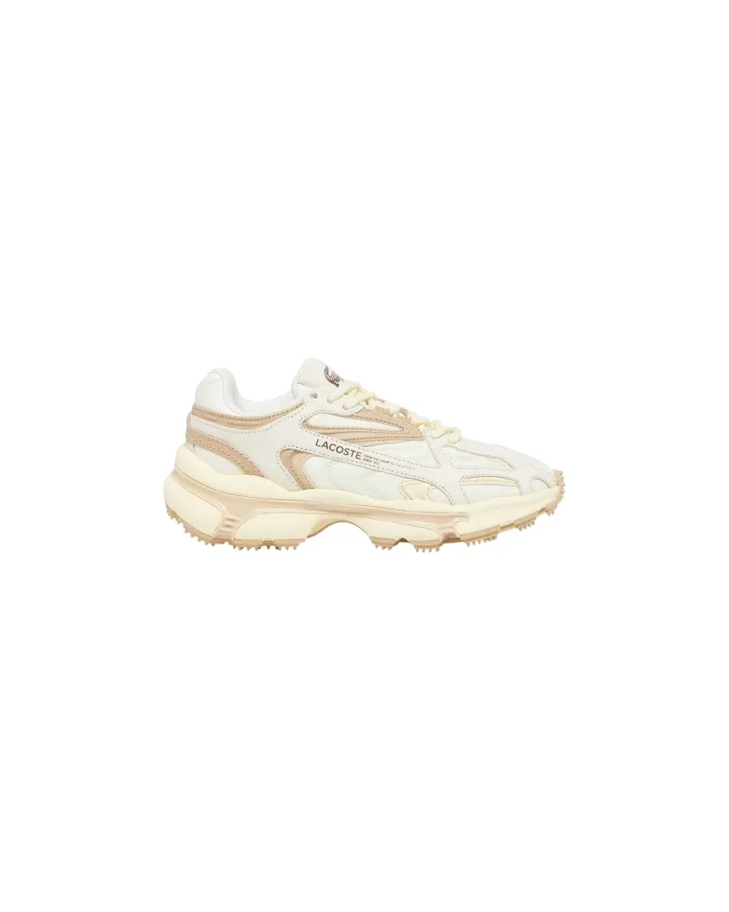 Lacoste L003 2K24" Sneaker für Damen, Leder (Naturweiß Wollweiß