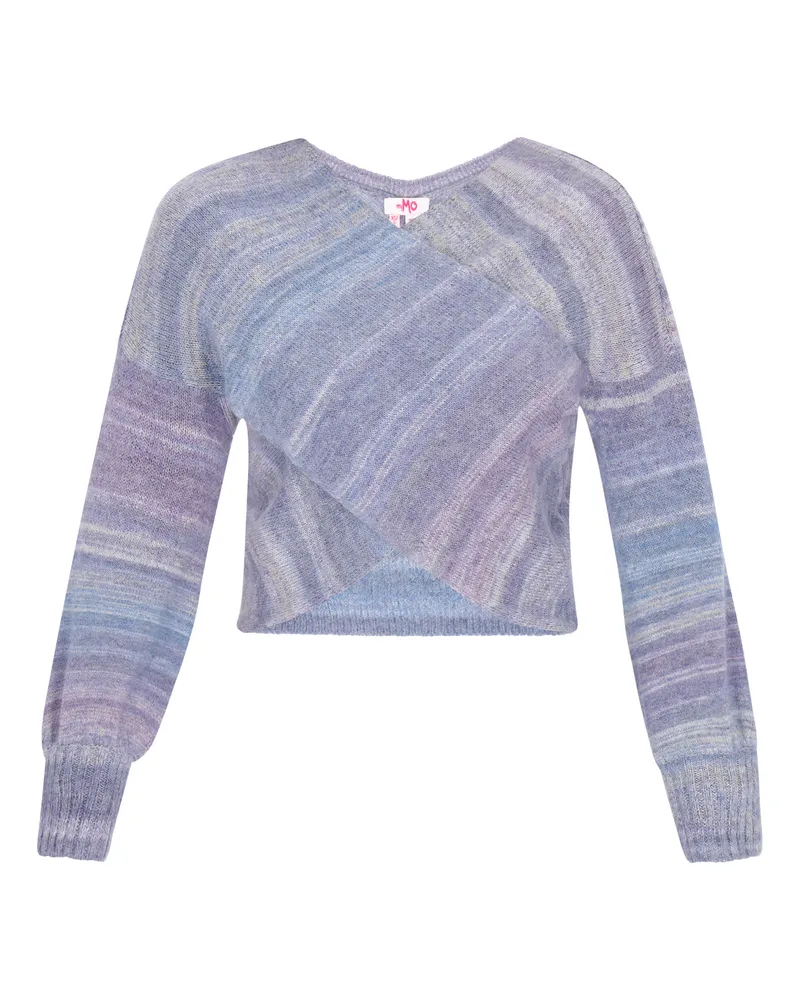 My Mo Pullover Frauen blau mehrfarbig Blau