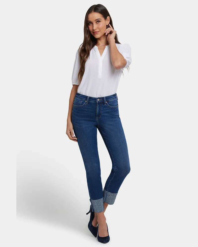 NYDJ not your daughter's Jeans  Sheri Slim Ankle Jeans | Vintage Lapis Dunkelblau