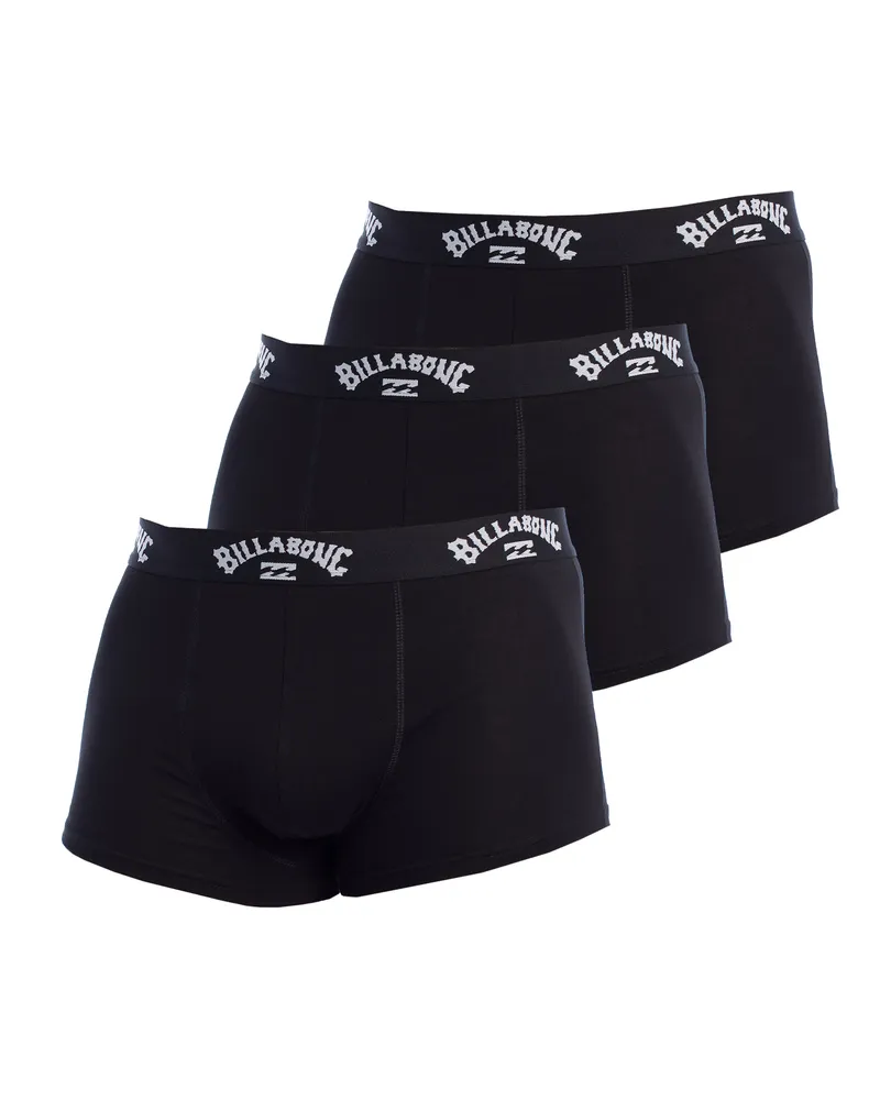 Billabong 3er-Pack BG-Boxershorts für Herren Schwarz