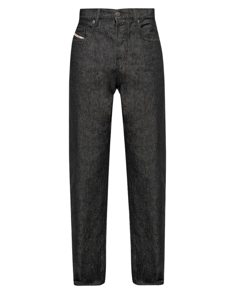 Diesel D-Viker schwarze Jeans Schwarz