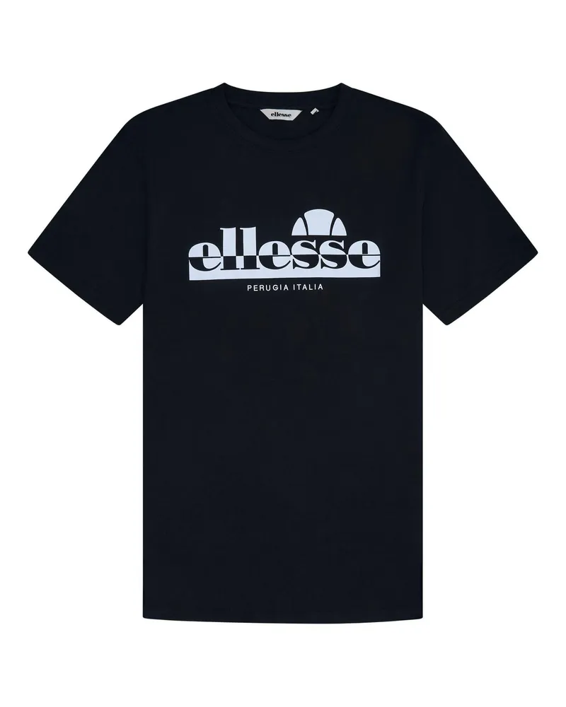 Ellesse Rillas" T-Shirt für Herren (Schwarz Schwarz