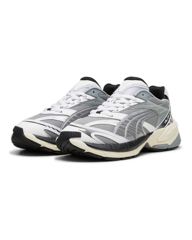Puma Velophasis – Turnschuhe Der 2000Er Jahre, Weiß Weiß