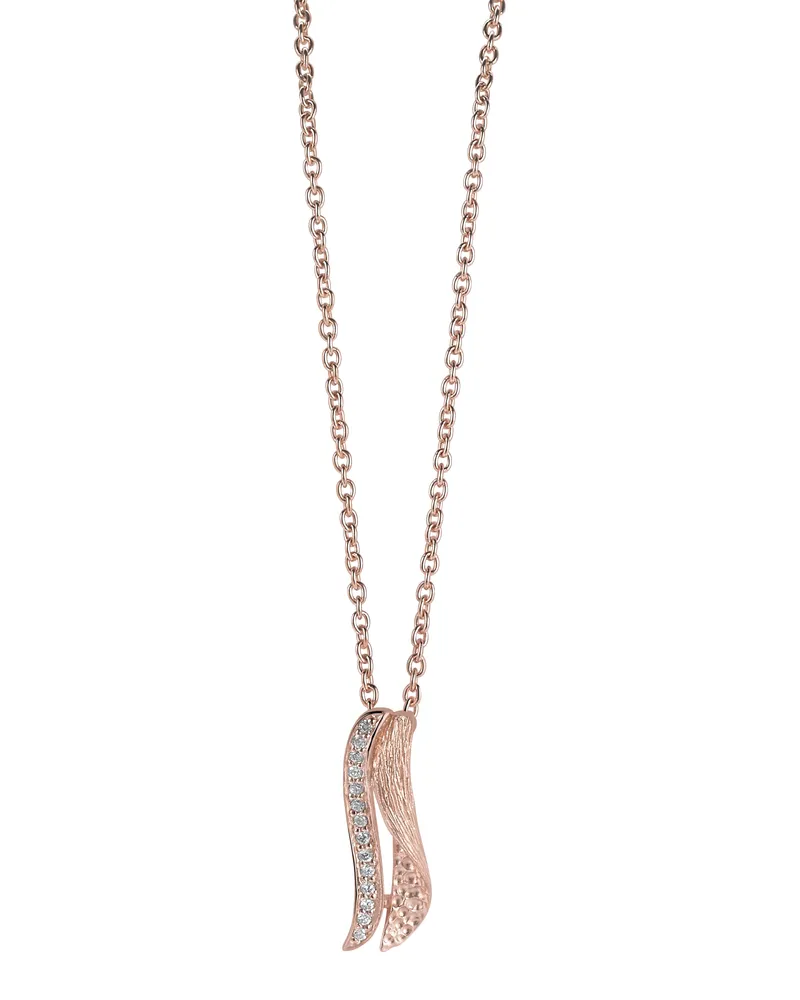 Orphelia Damen-Kette aus 925er Sterlingsilber mit Anhänger - Rosé ZH-6030/1 Rosé