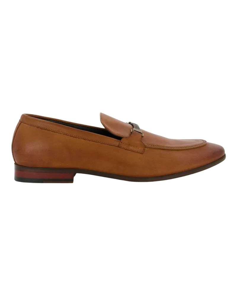 Dune Sheldon" Halbschuhe für Herren, Leder (Hellbraun Cognac