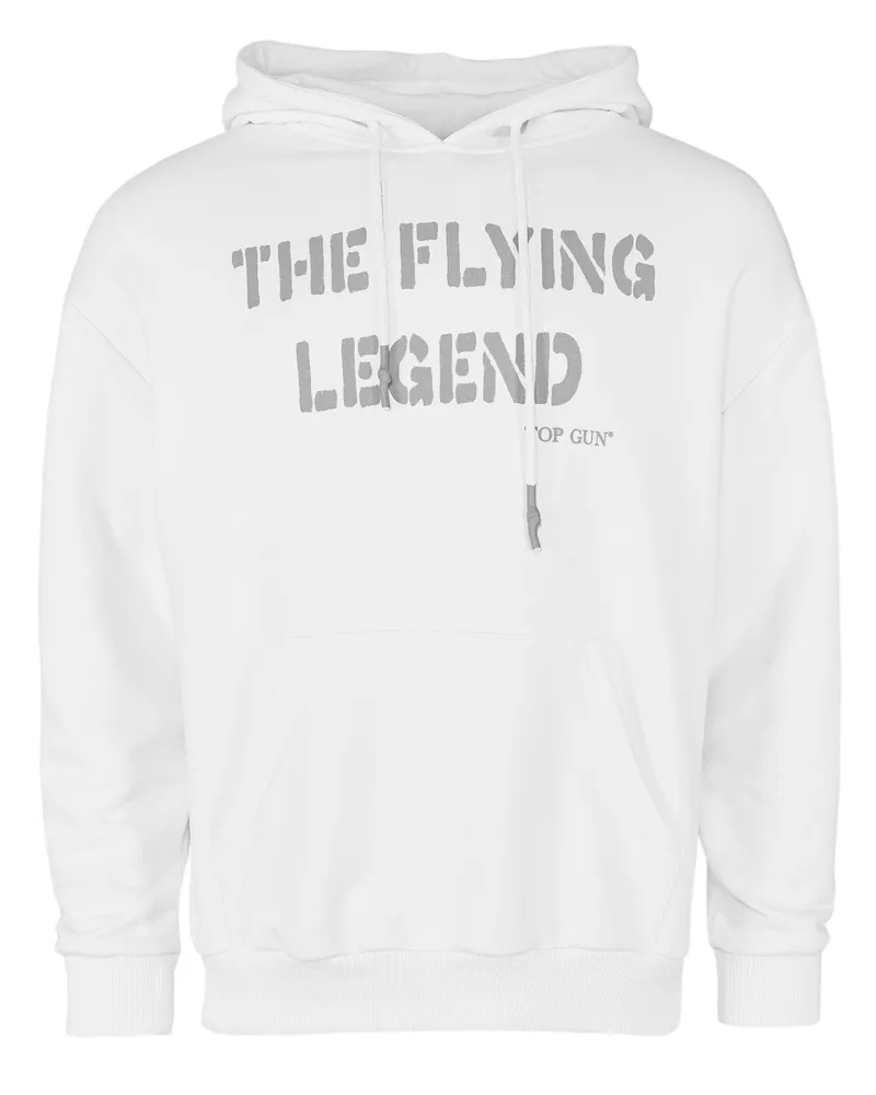 Top Gun Hoodie TG22003 Weiß