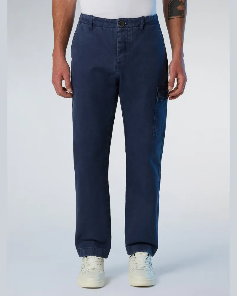North Sails Cargohose Archiv Gabardine Marineblau