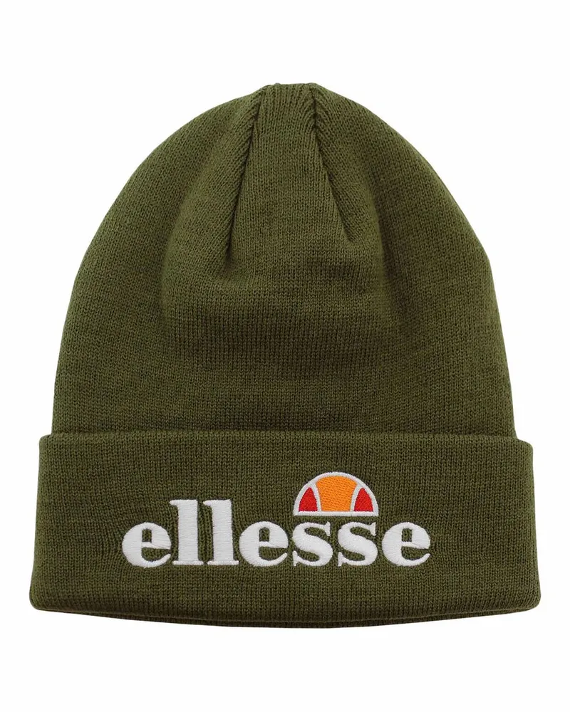Ellesse Logo Velly Strick Mens Khaki Beanie Khaki