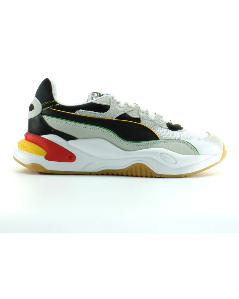 Puma RS-2K White Synthetic Unisex Schnürtrainer 374031 01 Mehrfarbig