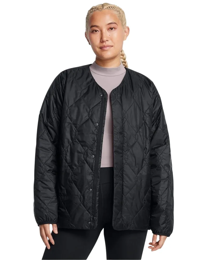 Under Armour Steppjacke für Damen (Schwarz Schwarz