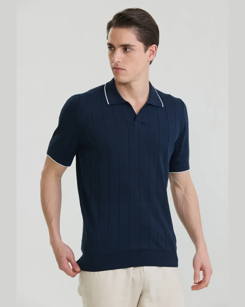 Felix Hardy Polo Shirt Kurzarm Polo Shirt Kurzarm Marineblau