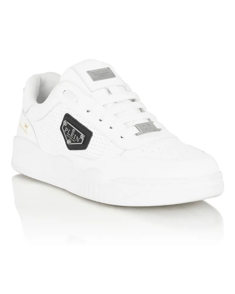 Philipp Plein Lo-Top Turnschuhe Street Weiß