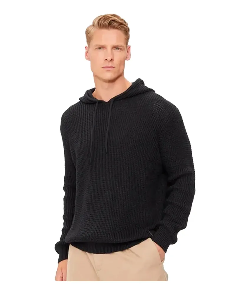 Guess Herren-Sweatshirt Derik Schwarz