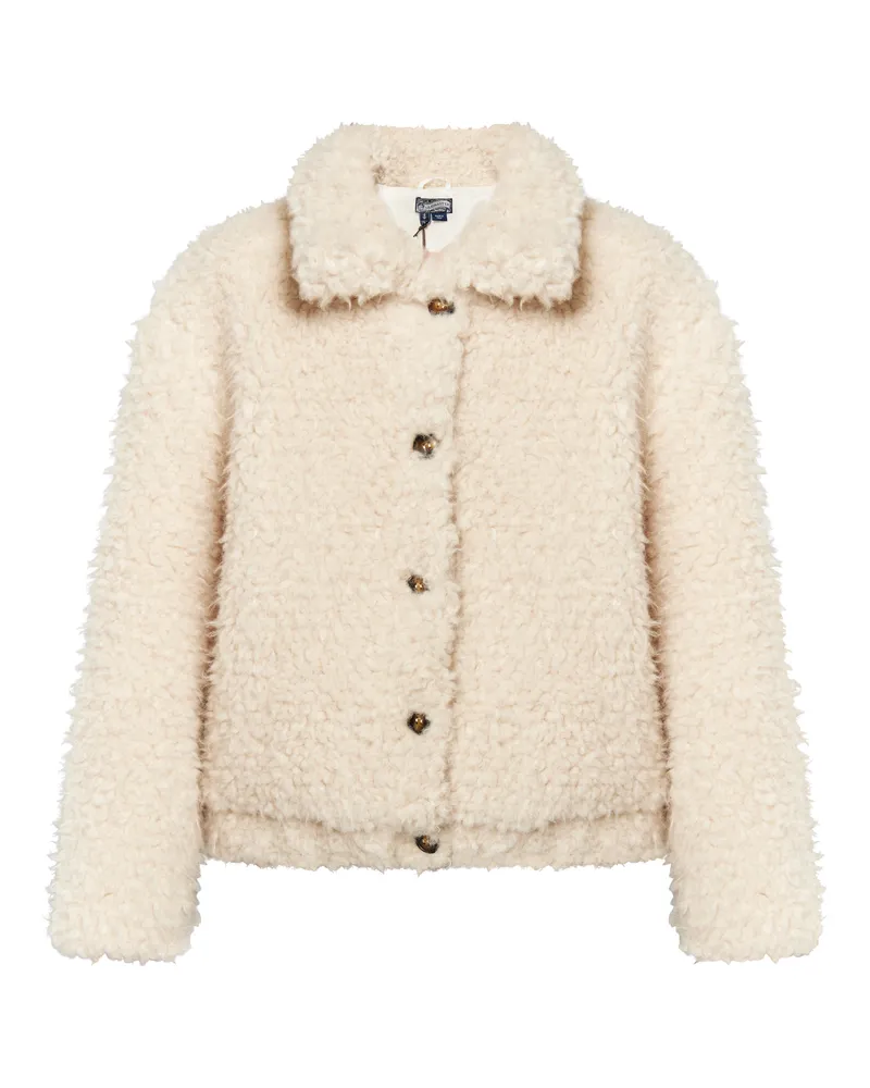 DreiMaster Jacke Damen Wollweiß Wollweiß