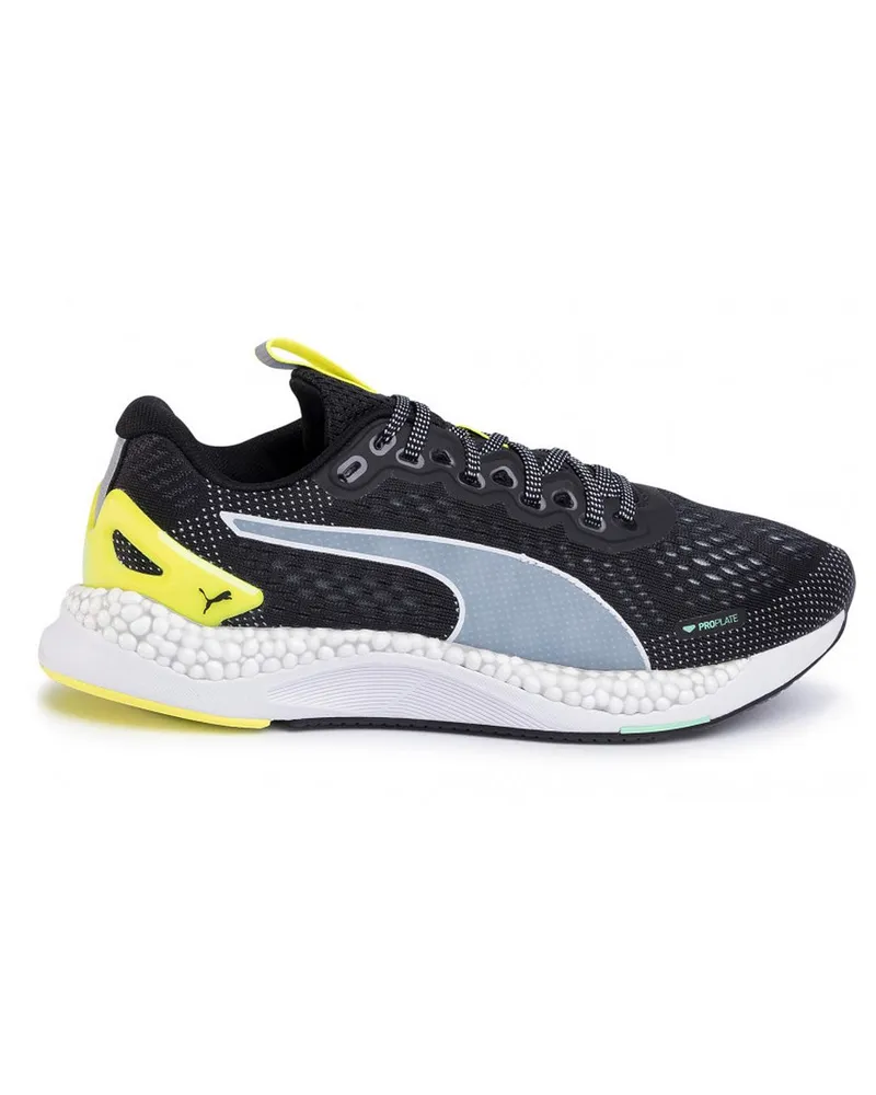 Puma Geschwindigkeit 600 2 Herrenschwarze Trainer Schwarz