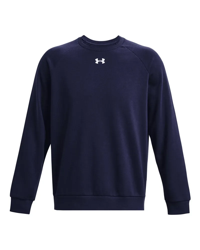 Under Armour Rival" Sweatshirt Rundhalsausschnitt für Herren/Damen Unisex (Mitternachtsblau Marineblau
