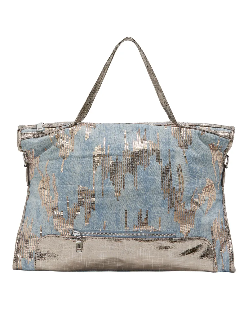 FAINA Handtasche Handtasche Frauen Denim Marineblau