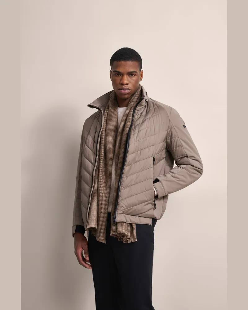 Bugatti Herren Blouson mit Frontsteppung Beige