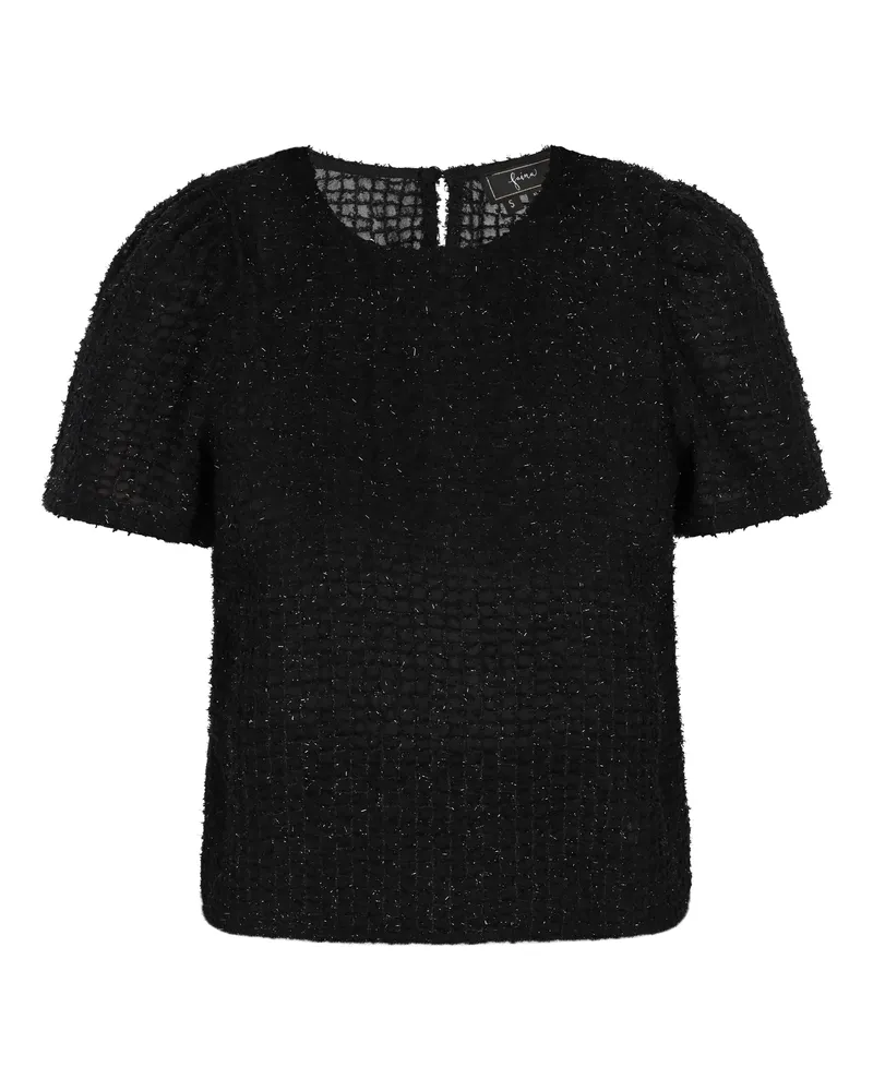 FAINA Bluse Frauen Schwarz Schwarz