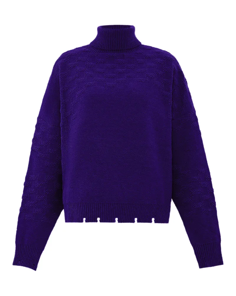 FAINA Rollkragenpullover - Lila Lila