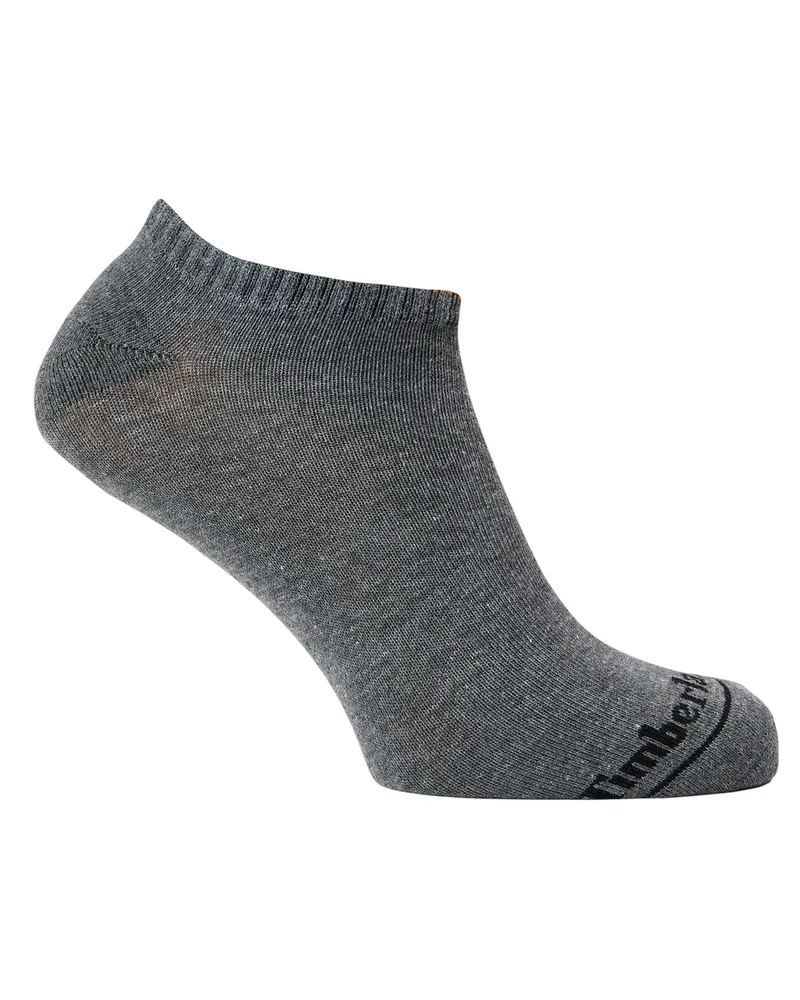 Timberland Core" No-Show-Socken für Herren/Damen Unisex (3er-Pack) (Dunkelgrau Dunkelgrau