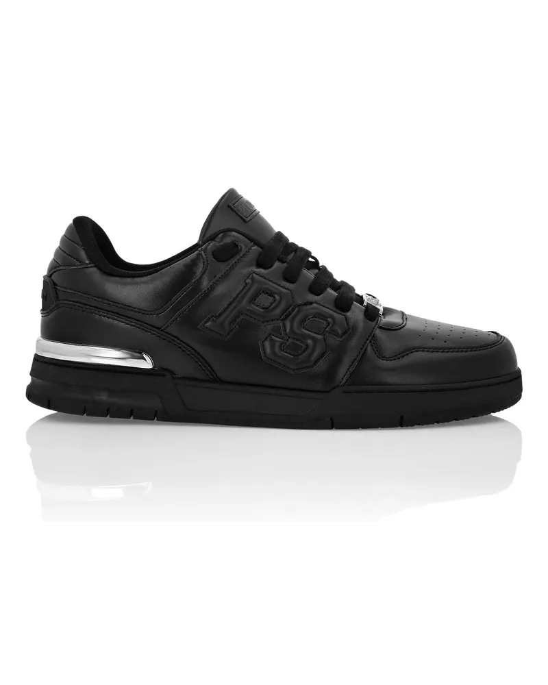 Philipp Plein Lo-Top Turnschuhe Schwarz