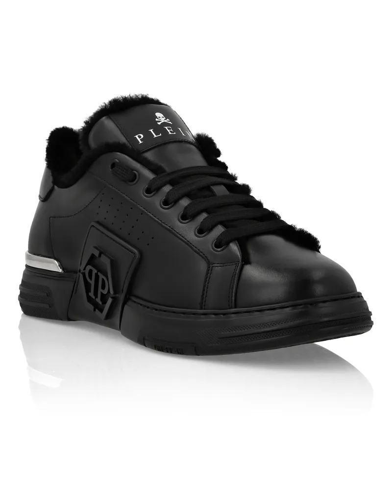 Philipp Plein Low-Top-Sneaker "Hexagon" - Schwarz Schwarz