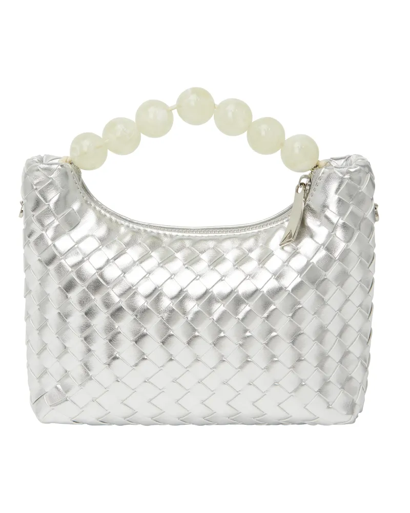 FAINA Handtasche für Damen - Silber Silber