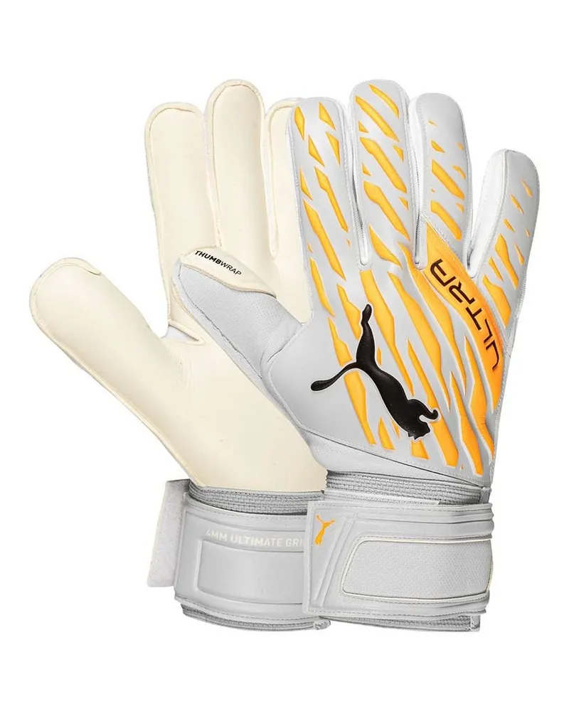Puma Ultra Grip 1 RC Herren grau/orange Torwarthandschuhe Orange