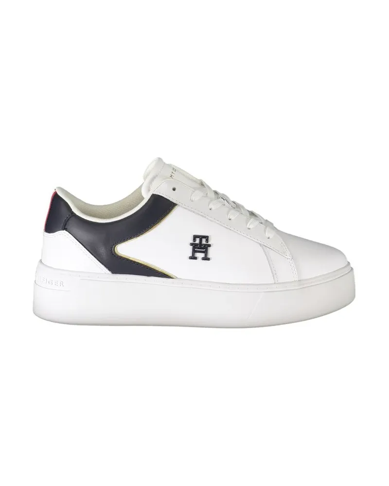 Tommy Hilfiger Plattform-Sneakers FW0FW07476 - Weiß Weiß
