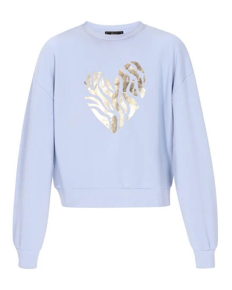 FAINA Sweatshirt für Damen - Hellblau Hellblau