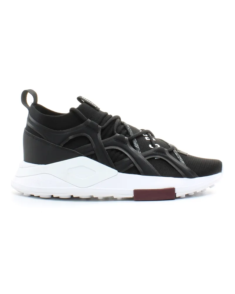 Puma Shoku x Les Benjamins Schwarze Schnüren -UP -Herren auf Trainer 369526 01 Schwarz