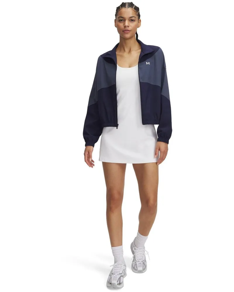 Under Armour Motion" Sportkleid für Damen, Runder Auschnitt (Weiß Weiß