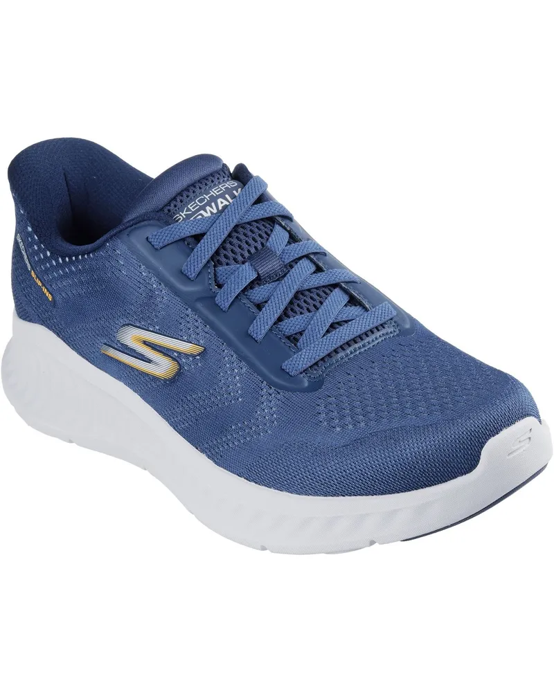 Skechers GO WALK NOW Payton Textil Herren Sneakers Navy Marineblau