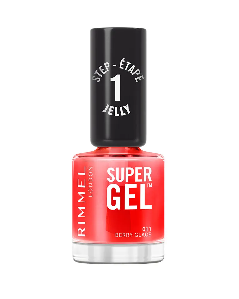 Rimmel London Super Gel Esmalte De Uñas #11-berry Glace 12 ml 