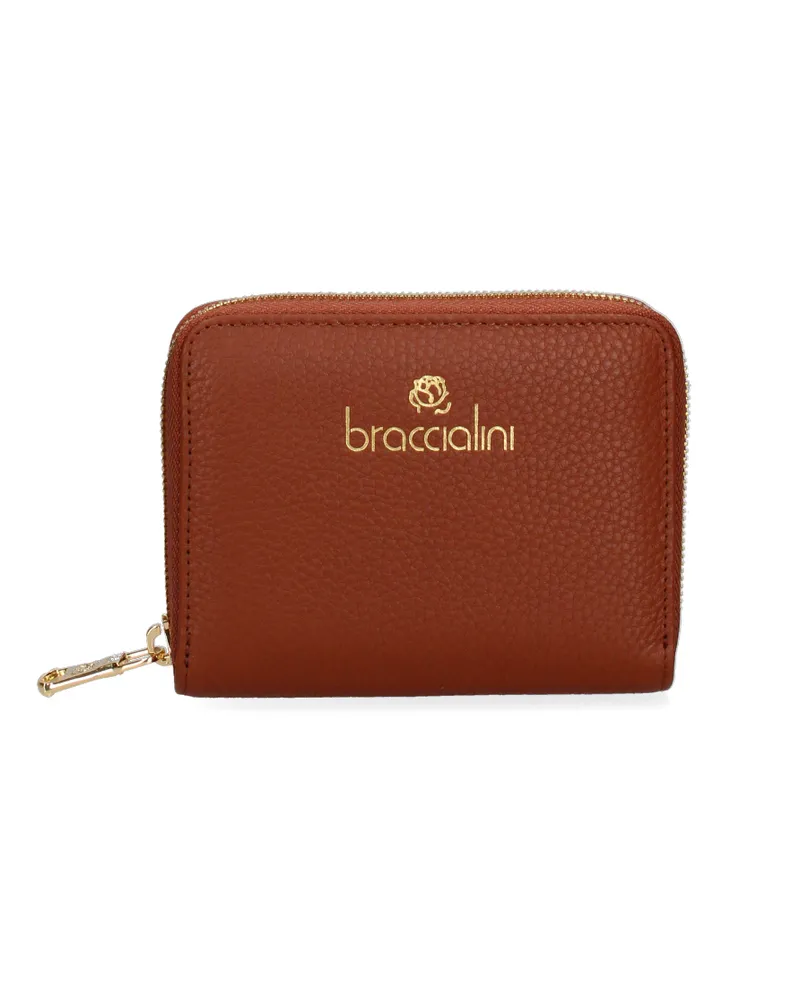 Braccialini Geldbörse Frauen Braun
